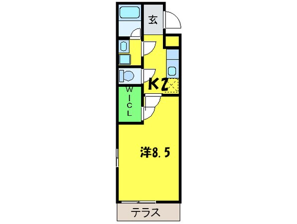 フジパレス黒土の物件間取画像